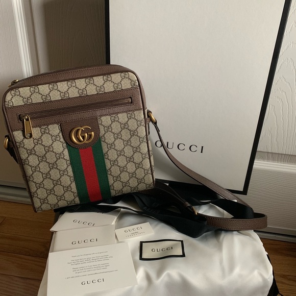 Gucci Handbags - AUTHENTIC GUCCI GG OPHIDIA MESSENGER BAG